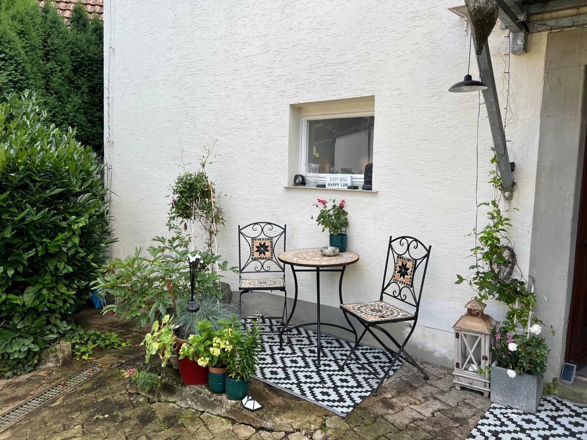Ferieninrosengarten 1 Zi 190 Cm Deckenhoehe Oder Grosse 4 Zi Dg Whg Apartment Rosengarten (Baden-Wurttemberg)